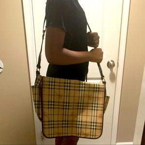 100% Authentic Burberry Messenger Bag